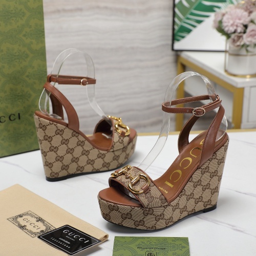 Replica Gucci Sandal For Women #1210367 $118.00 USD for Wholesale