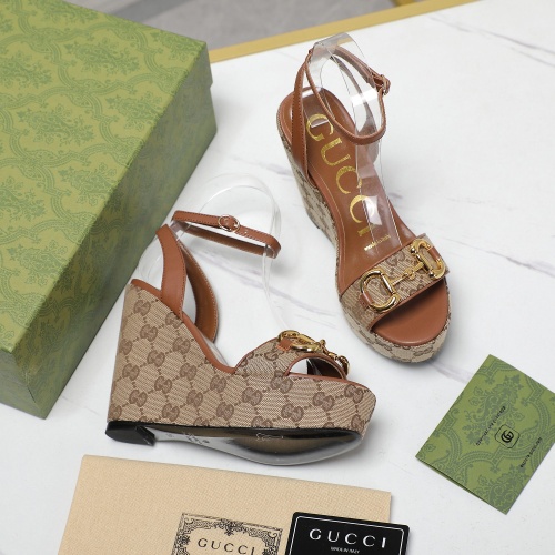 Replica Gucci Sandal For Women #1210367 $118.00 USD for Wholesale