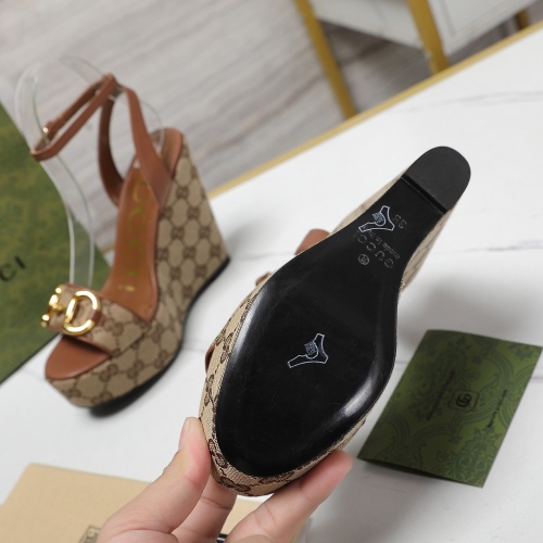 Replica Gucci Sandal For Women #1210367 $118.00 USD for Wholesale