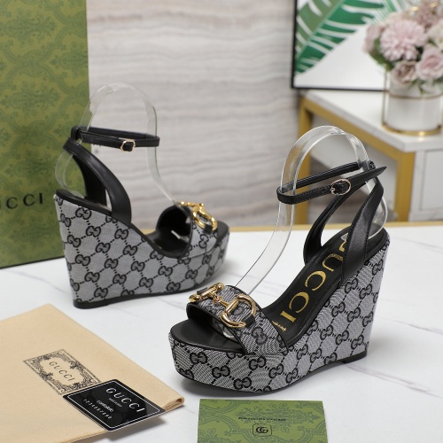 Replica Gucci Sandal For Women #1210370 $118.00 USD for Wholesale