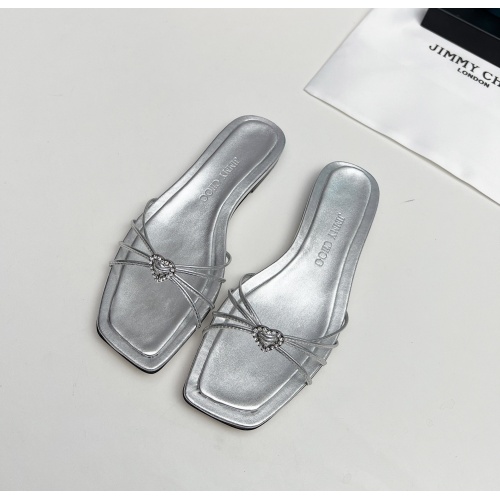 Jimmy Choo Slippers For Women #1210373 $98.00 USD, Wholesale Replica Jimmy Choo Slippers