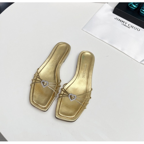 Jimmy Choo Slippers For Women #1210374 $98.00 USD, Wholesale Replica Jimmy Choo Slippers