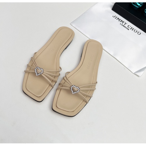 Jimmy Choo Slippers For Women #1210377 $98.00 USD, Wholesale Replica Jimmy Choo Slippers