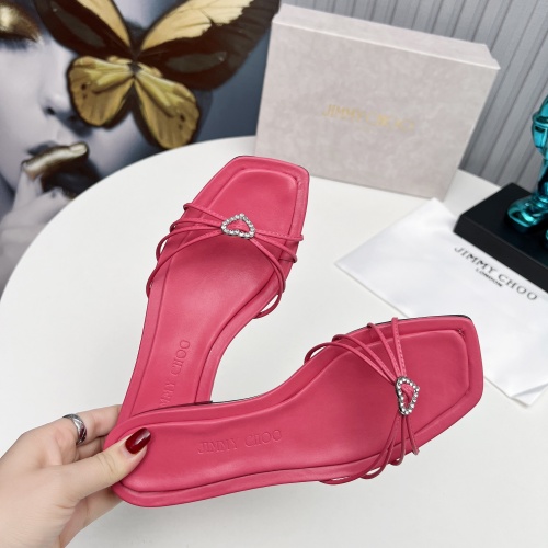 Replica Jimmy Choo Slippers For Women #1210378 $98.00 USD for Wholesale