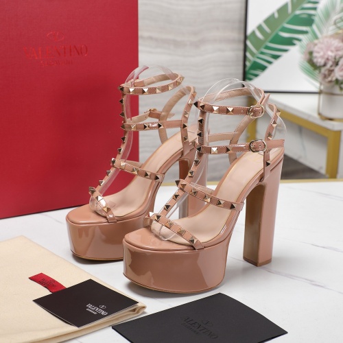 Valentino Sandal For Women #1210381 $130.00 USD, Wholesale Replica Valentino Sandal