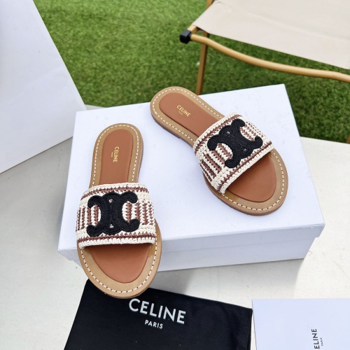 Replica Celine Slippers For Women #1210391 $85.00 USD for Wholesale