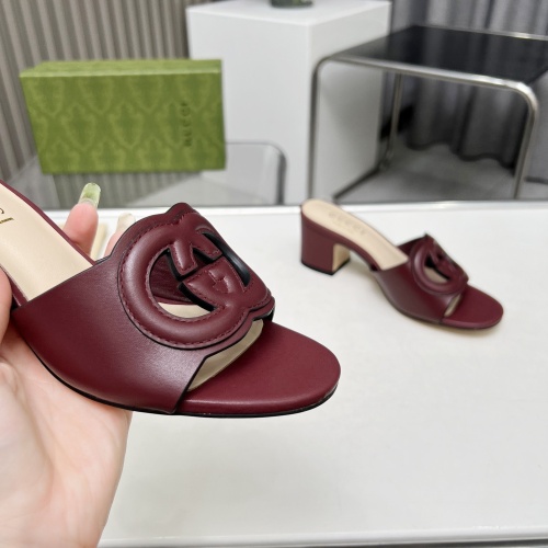 Replica Gucci Slippers For Women #1210396 $85.00 USD for Wholesale