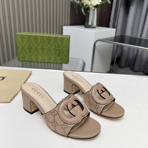 Replica Gucci Slippers For Women #1210406 $85.00 USD for Wholesale