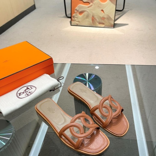 Hermes Slippers For Women #1210418 $96.00 USD, Wholesale Replica Hermes Slippers