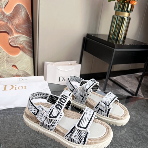 Replica Christian Dior Sandal For Women #1210434 $92.00 USD for Wholesale