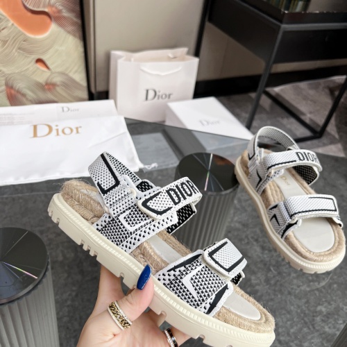 Replica Christian Dior Sandal For Women #1210434 $92.00 USD for Wholesale