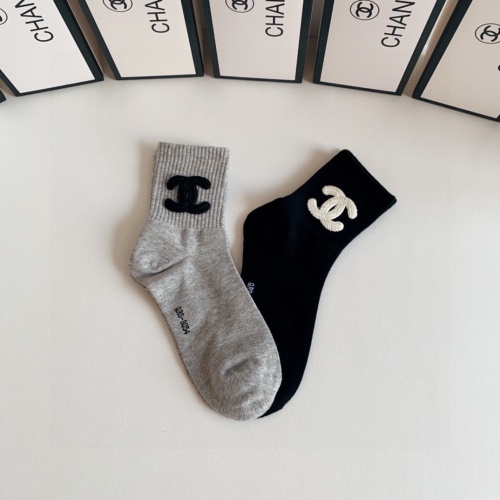 Replica Chanel Socks #1210448 $29.00 USD for Wholesale