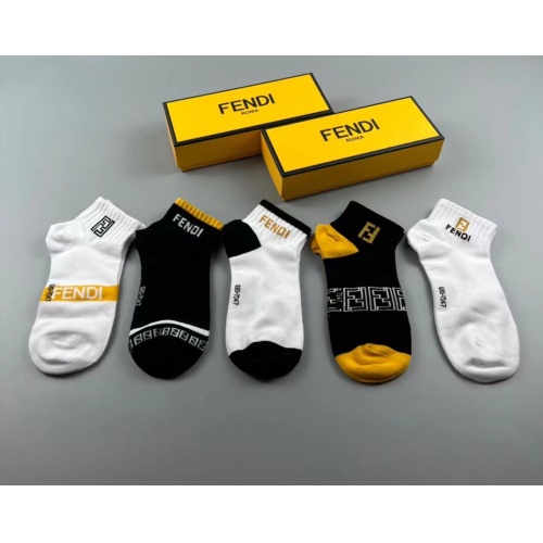 Fendi Socks #1210454 $27.00 USD, Wholesale Replica Fendi Socks