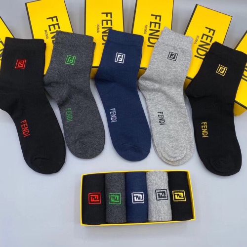 Fendi Socks #1210465 $29.00 USD, Wholesale Replica Fendi Socks