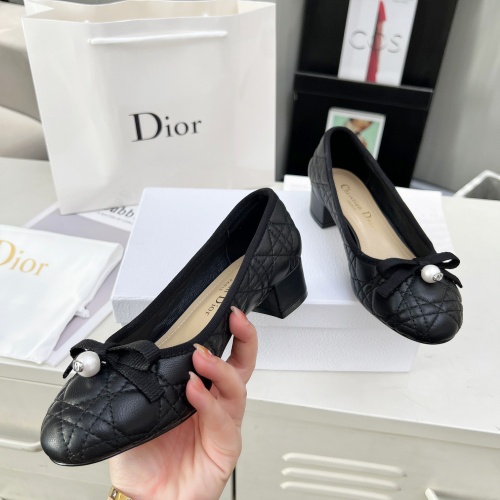 Replica Christian Dior High-Heeled Shoes For Women #1210503 $96.00 USD for Wholesale