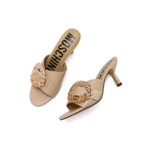 Replica Moschino Slippers For Women #1210506 $85.00 USD for Wholesale