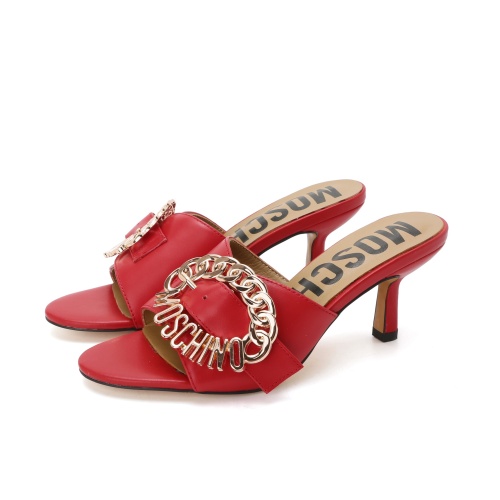 Moschino Slippers For Women #1210508 $85.00 USD, Wholesale Replica Moschino Slippers