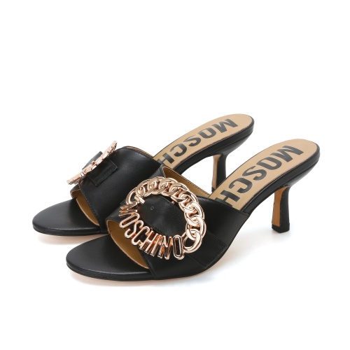 Moschino Slippers For Women #1210511 $85.00 USD, Wholesale Replica Moschino Slippers