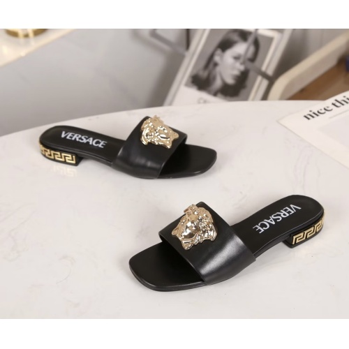 Replica Versace Slippers For Women #1210512 $80.00 USD for Wholesale