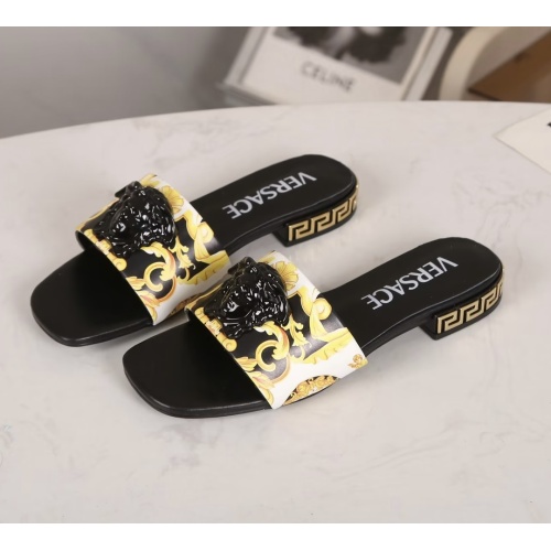 Versace Slippers For Women #1210515 $80.00 USD, Wholesale Replica Versace Slippers