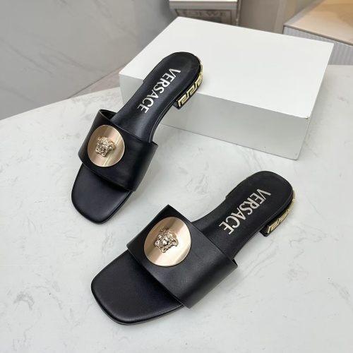 Replica Versace Slippers For Women #1210517 $80.00 USD for Wholesale