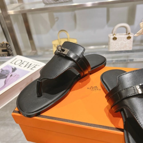 Replica Hermes Slippers For Women #1210563 $82.00 USD for Wholesale