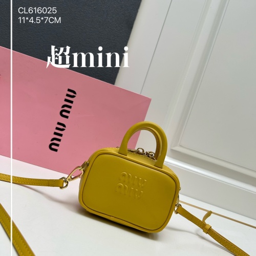 MIU MIU AAA Quality Messenger Bags For Women #1210579 $68.00 USD, Wholesale Replica MIU MIU AAA Messenger Bags