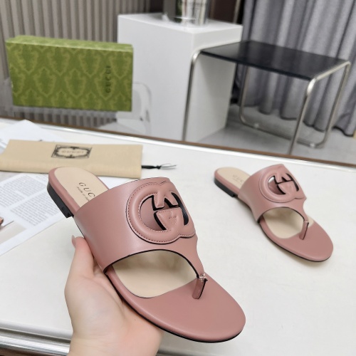 Replica Gucci Slippers For Women #1210583 $85.00 USD for Wholesale