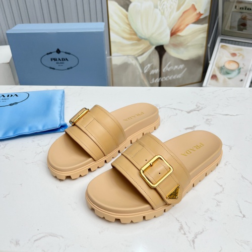 Prada Slippers For Women #1210605 $85.00 USD, Wholesale Replica Prada Slippers