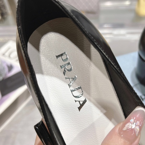 Replica Prada High-heeled Shoes For Women #1210641 $112.00 USD for Wholesale