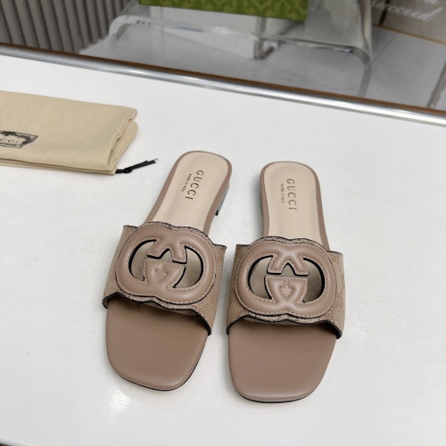 Replica Gucci Slippers For Women #1210650 $85.00 USD for Wholesale