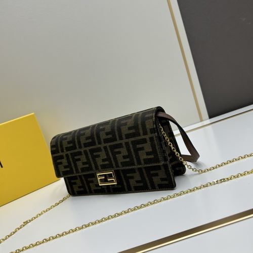 Replica Fendi AAA Quality Messenger Bags For Women #1210653 $100.00 USD for Wholesale