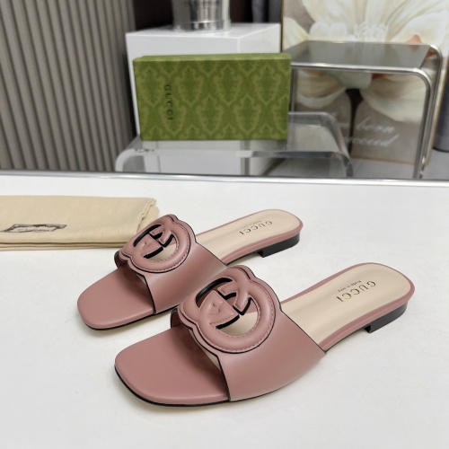 Gucci Slippers For Women #1210654 $85.00 USD, Wholesale Replica Gucci Slippers