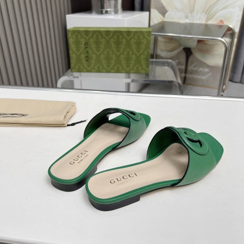 Replica Gucci Slippers For Women #1210658 $85.00 USD for Wholesale