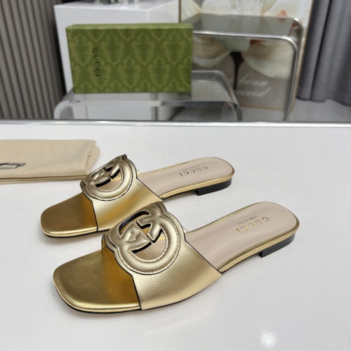 Gucci Slippers For Women #1210664 $85.00 USD, Wholesale Replica Gucci Slippers