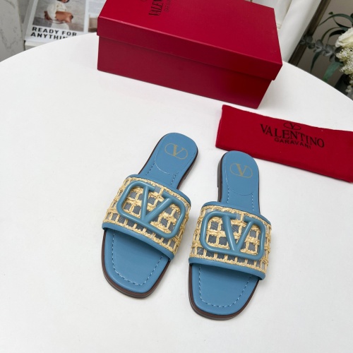 Valentino Slippers For Women #1210670 $82.00 USD, Wholesale Replica Valentino Slippers