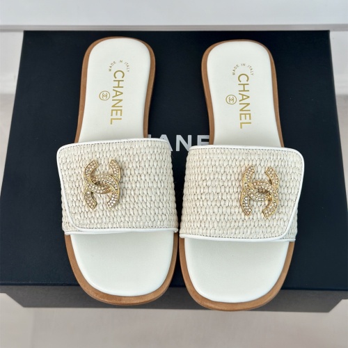 Chanel Slippers For Women #1210760 $108.00 USD, Wholesale Replica Chanel Slippers