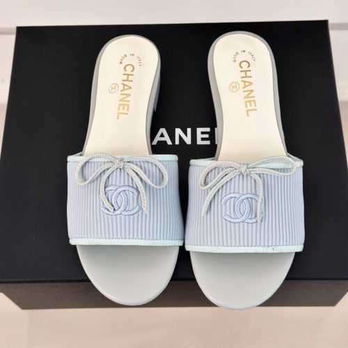 Chanel Slippers For Women #1210765 $92.00 USD, Wholesale Replica Chanel Slippers