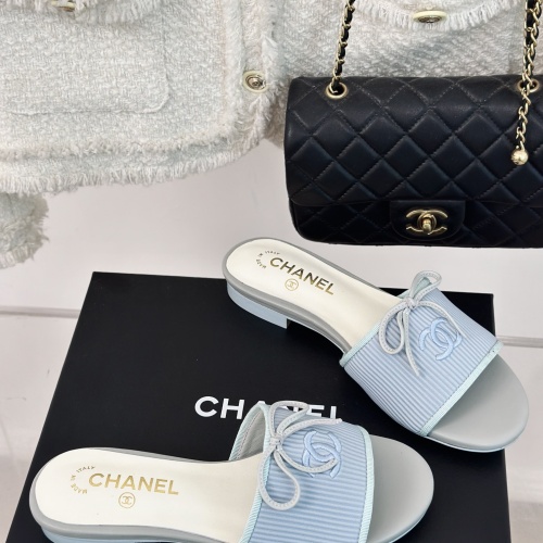 Replica Chanel Slippers For Women #1210765 $92.00 USD for Wholesale