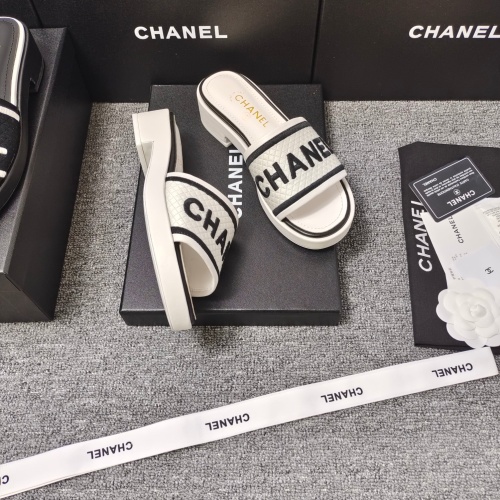 Chanel Slippers For Women #1210771 $98.00 USD, Wholesale Replica Chanel Slippers