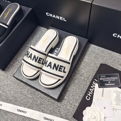 Replica Chanel Slippers For Women #1210771 $98.00 USD for Wholesale