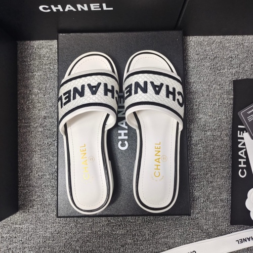 Replica Chanel Slippers For Women #1210771 $98.00 USD for Wholesale