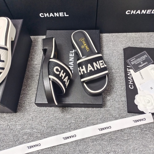 Chanel Slippers For Women #1210773 $98.00 USD, Wholesale Replica Chanel Slippers