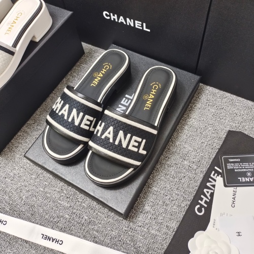 Replica Chanel Slippers For Women #1210773 $98.00 USD for Wholesale