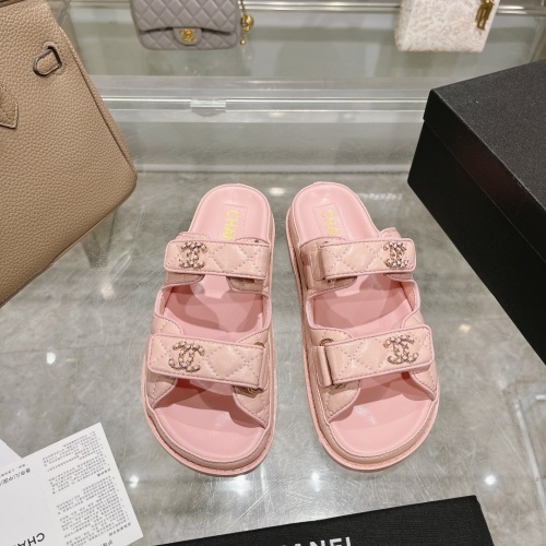 Chanel Slippers For Women #1210777 $112.00 USD, Wholesale Replica Chanel Slippers