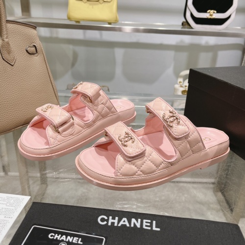 Replica Chanel Slippers For Women #1210777 $112.00 USD for Wholesale