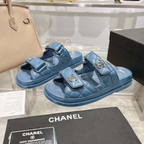 Replica Chanel Slippers For Women #1210784 $112.00 USD for Wholesale