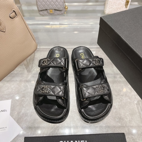 Chanel Slippers For Women #1210785 $112.00 USD, Wholesale Replica Chanel Slippers