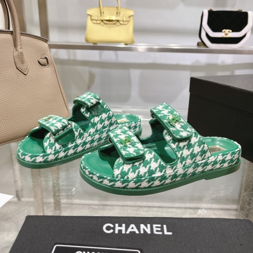 Replica Chanel Slippers For Women #1210788 $112.00 USD for Wholesale