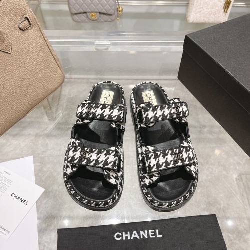 Chanel Slippers For Women #1210790 $112.00 USD, Wholesale Replica Chanel Slippers